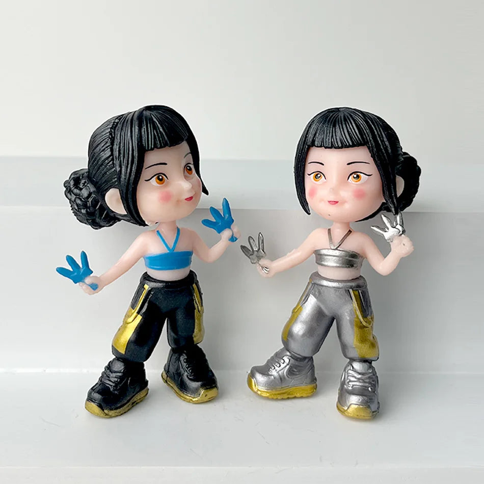 2025 Hot Anime KPop Devil Hunter Doll Vinyl Toy Rumi Mira Zoi Character Vinyl Mask Blind Box Ornament Toy Birthday Gift