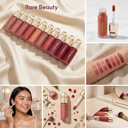 Rare Beauty Happy Joy Lucky Love Liquid Blush Silky and Glide On Smooth Long Lasting Plump Seamless Dewy Women Cosmetic Makeup