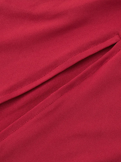 Sexy Maxi Dress - Slim Fit Halter Neck Evening Gown | High Waist Floor Length Party Dress