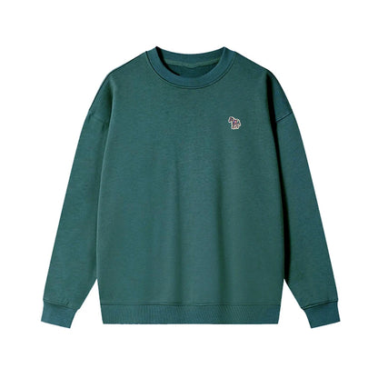 Cotton Spring Autumn high-end Tops Embroidery Hoodie Men/Women Long sleeve O-Neck fashionable style Couple breathable Tracksuit