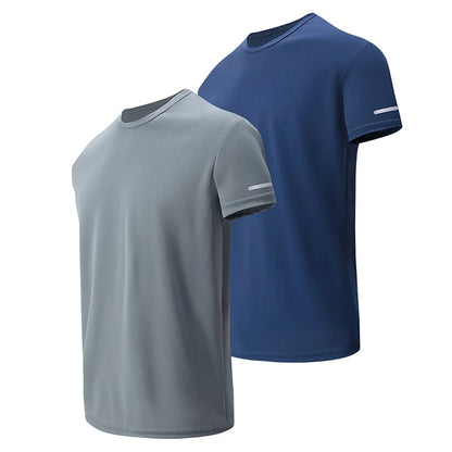 Men's Quick Dry T-Shirt - Four Season Sports Tee | Breathable Polyester, Plus Size