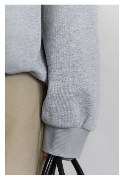 CHIC VEN Korean Women Sweatshirts Loose Casual New Contrast Splicing Hoodie Female Top Woman T Shirt Pullover Spring Autumn 2025