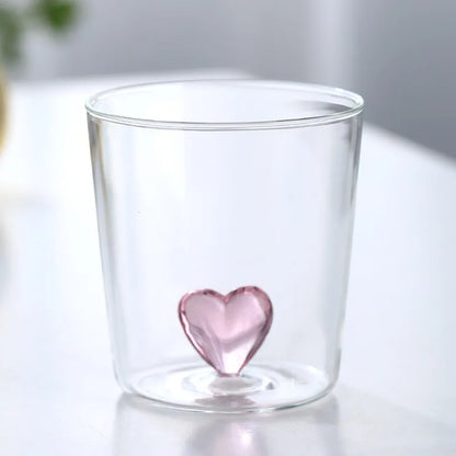 3D Glass Cup - Handmade Bubble Mug With Animal & Plant Shapes | Eco-Friendly Drinkware Gift