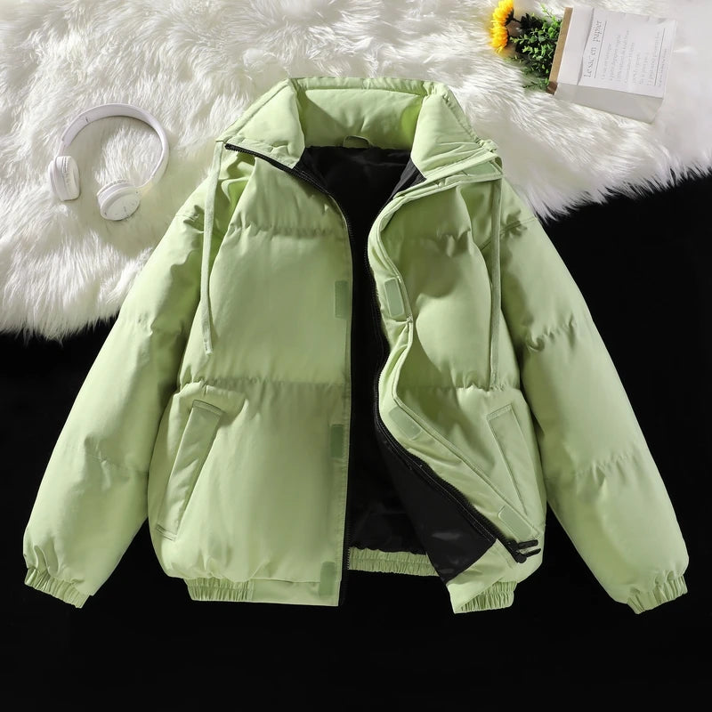 Autumn Winter Outerwear Puffer Jacket Men Outdoor Windproof Parkas Plus Size 8XL High-quality Stand Collar Padded Jacket for Men
