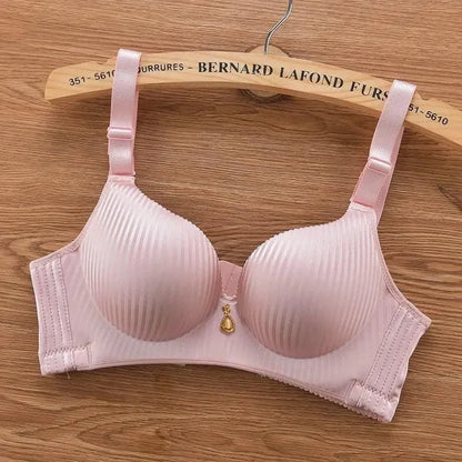 10CM Push Up Bra - Wireless Seamless Bra for Small Chests with Side Support
