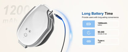 Heated Smart Vibration Eye Massager Airbag Compress Eye Care Instrument Bluetooth Music Eye Massage Sleepping Mask Relax Fatigue