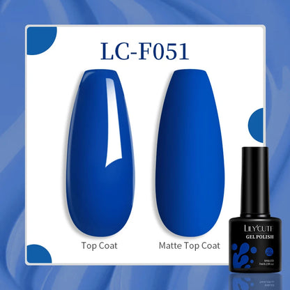 Gel Nail Polish - LILYCUTE UV Gel Varnish 7ML | Soak Off, Long Lasting Colors