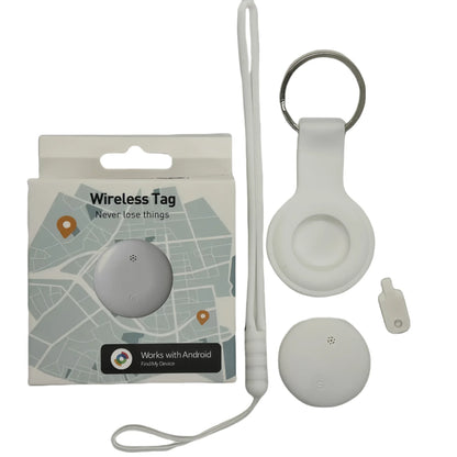 Tideboom Smart Tracker Global Positioning Works with Android Google Find My Device airtag for Kids Elderly Pet Car Tracking
