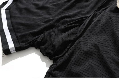 Men's Summer Sports Basketball Shorts Fitness Quick Dry Running Joggers Shorts Casual Loose Large Size Bermuda Shorts