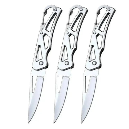 Folding Pocket Knife - Stainless Steel Multifunctional Kitchen Knife