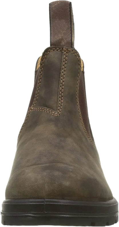 Unisex Chelsea Boots – Outdoor Non Slip Leather Ankle Height Winter Footwear