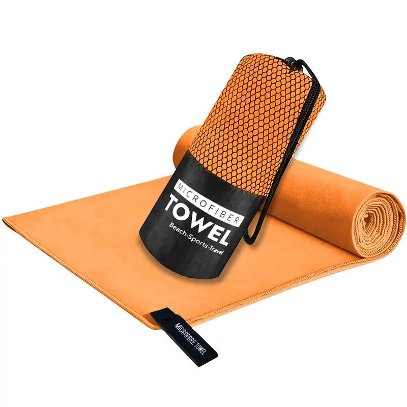 Sandproof Microfiber Fast-Drying Towel  Lightweight Portable  Swim Yoga Gym Beach Travel Sports Essentials