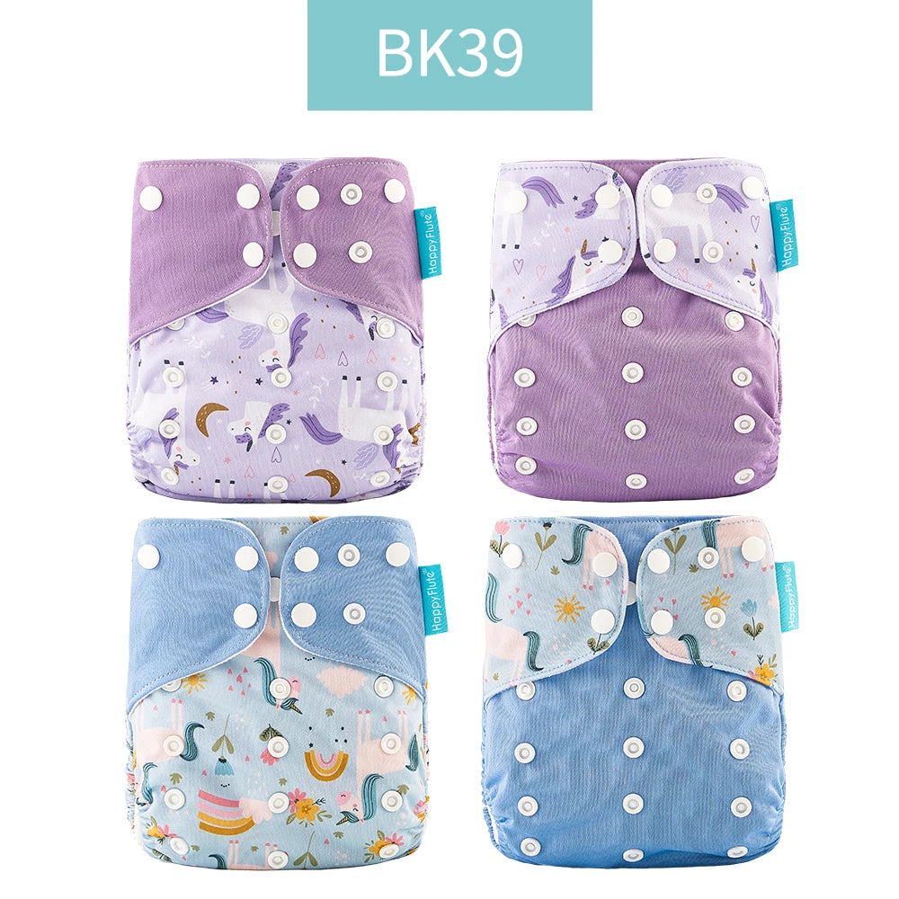 Washable Pocket Diaper – Adjustable Reusable Baby Diaper Cover | Absorbent Ecological Nappy