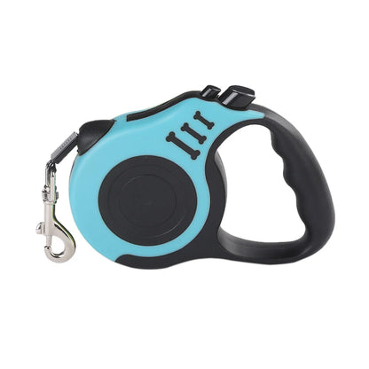 3m 5m Dog Leash For Small Medium Dogs Automatic Retractable Nylon Rope Cat Lead Extension Puppy Walking Running Pets Supplies