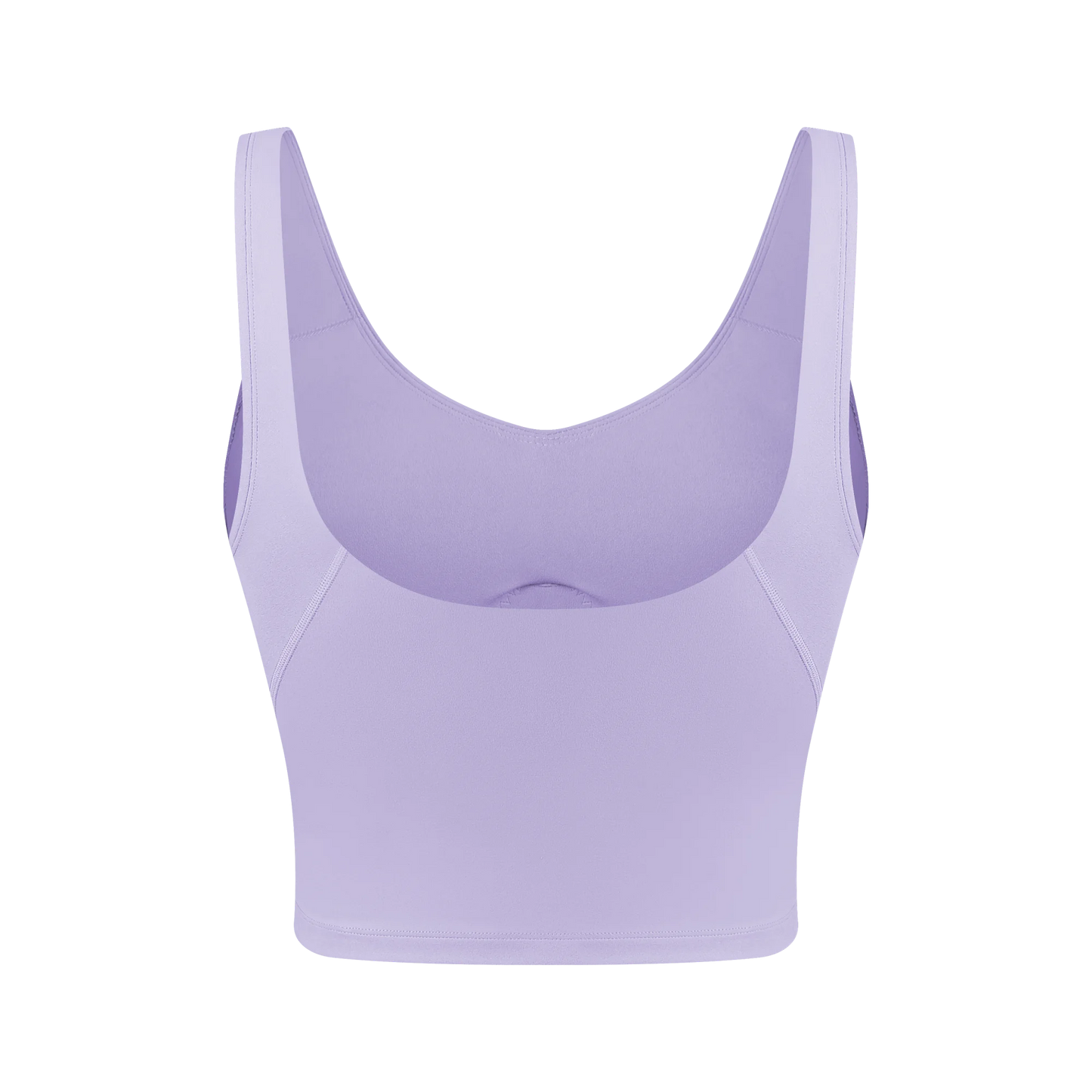 Sports Bra For Women - Breathable Yoga Crop Top With Fixed Chest Pad & U-Shaped Back