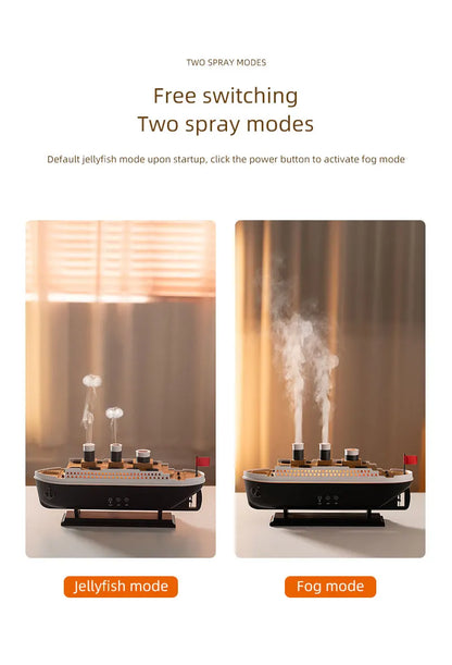 Ultrasonic Jellyfish Humidifier  Aroma Diffuser with Remote Control and Colorful Lighting