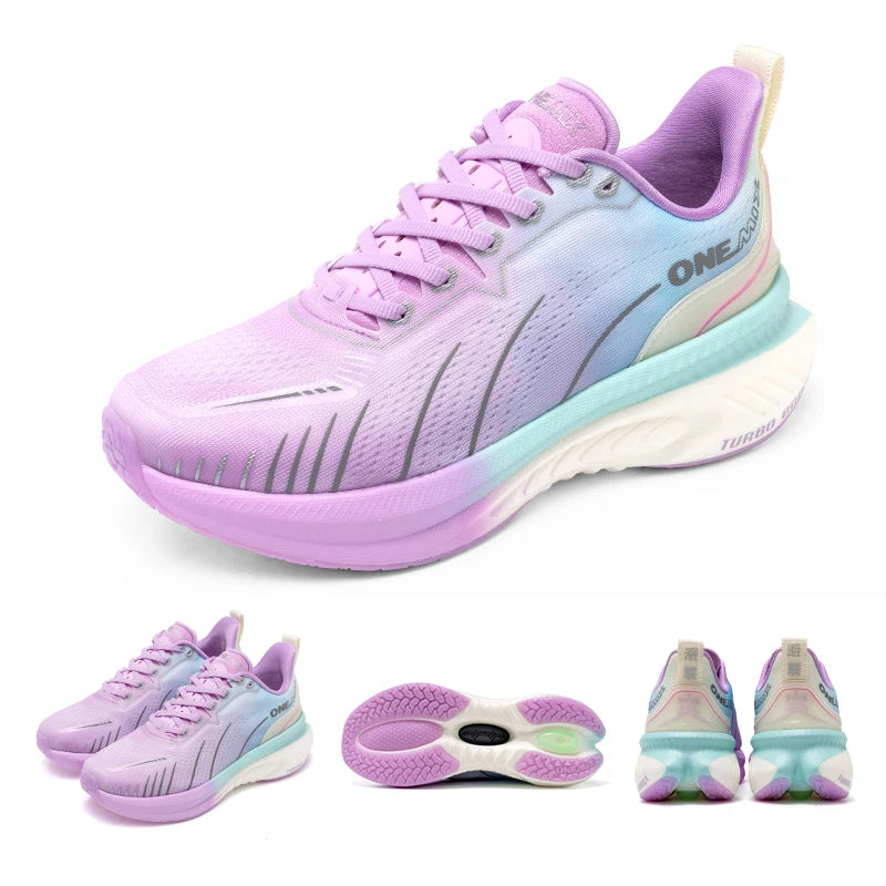 Cushioning Running Shoes – Lightweight Outdoor Athletic Sneakers With Non-Slip Rubber Outsole
