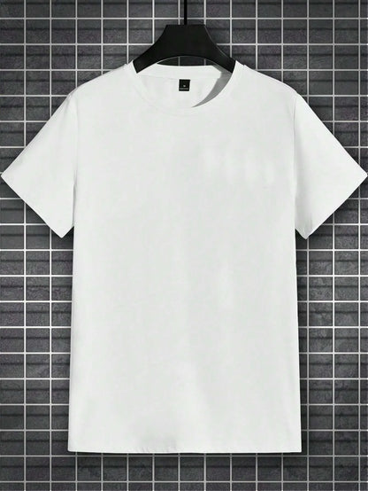 Men Cotton T Shirt - Summer Casual Tee | Breathable Loose Fit Hip Hop Top