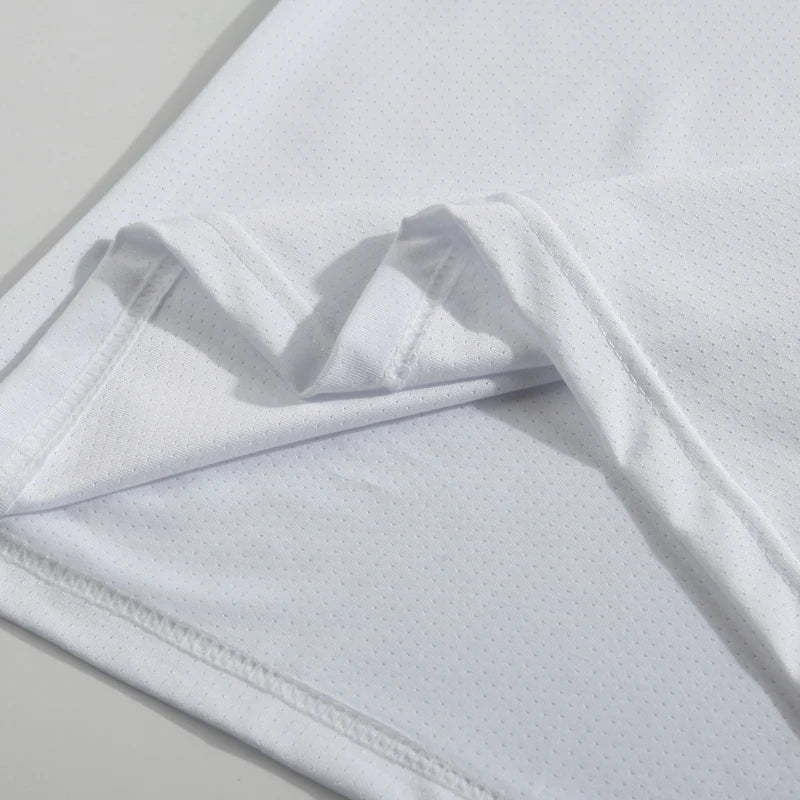 Men's Running T-Shirt – Reflective Quick-Dry Ice-Silk Sports Tee