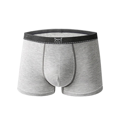 MiiOW 3pcs 40S Modal Men Boxers Underwear Breathable Mesh Men's Panties Boxershorts 3A Graphene Antibacterial Man Underpants