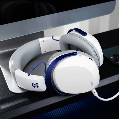 Akko GH300 Gaming Wireless Headphone with Mic Over-Ear Headset 7.1 Virtual Surround Sound Quad-Mode Head-mounted for Music Game