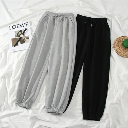 Hot Sales Gray Men Women Sweatpants Autumn New Baggy Fashion Oversize Sports Pants Black Winter Joggers Streetwear Trousers