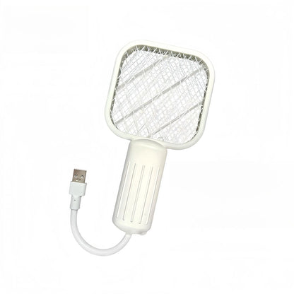 2-in-1 USB Mosquito Killer Lamp Electric Mosquito Swatter Purple Light Mosquito Trap Portable Insect Killer for Home Outdoor Cam