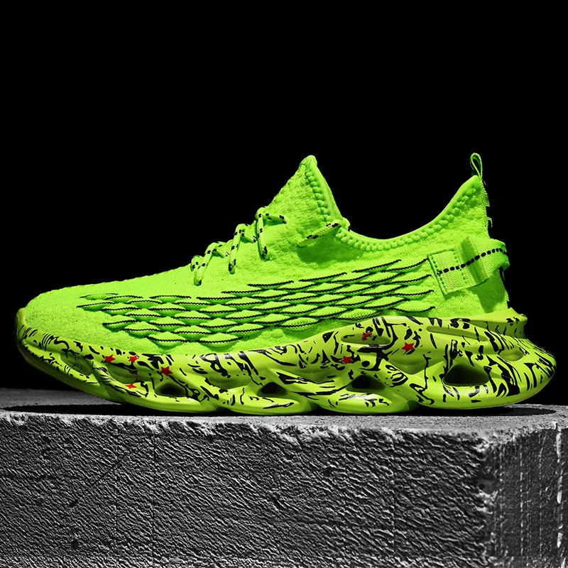 Men Casual Sneakers - Breathable Mesh Shoes With Durable TPU Outsole & Lightweight Design