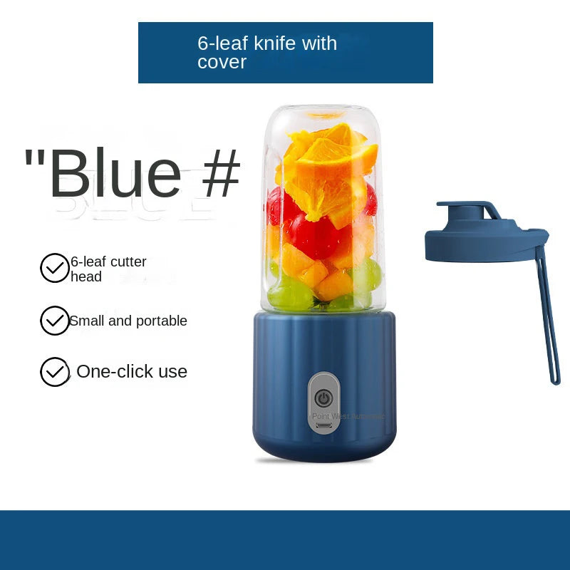 Portable Electric Fruit Juicer  Blender - Double Cup USB Mixer