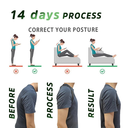 YANBIGUO Back Brace Posture Corrector for Women&Men,Adjustable Upper Back&Shoulder Brace Straightener,Relieve Pain Neck/Shoulder