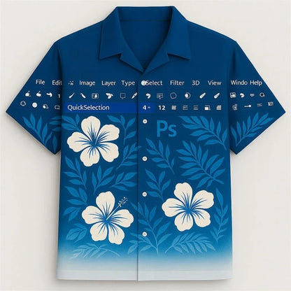 Fun Excel Spreadsheet 3D Print Sport Quick-dry Men Women Shirts Casual Vacation Button Design Creative Y2K Work Short Sleeve Top