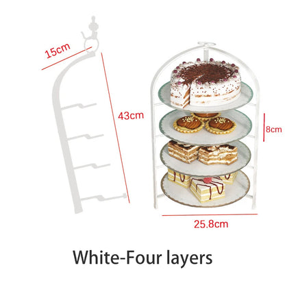 Kitchen Storage Rack | Wall Mounted Rust Proof Rack, Foldable Side Dish Organizer with Drawer