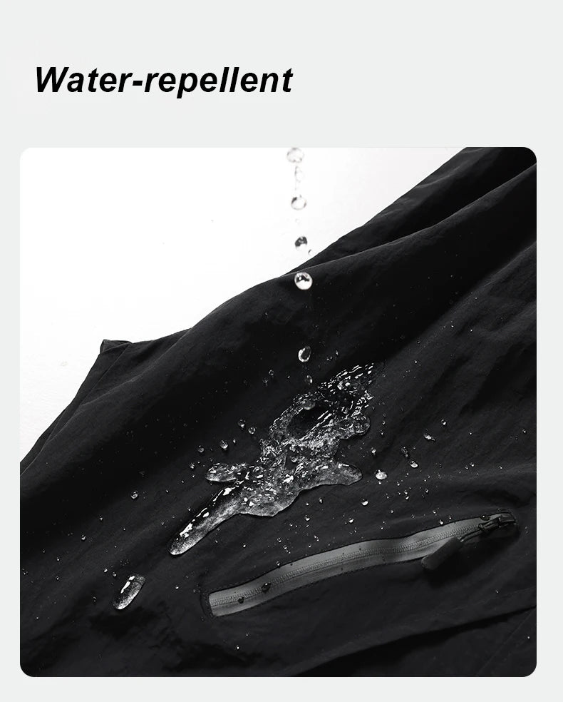 CHRLCK Men's Water-repellenHiking Pants Quick Drying Fashion Cargo Pants Breathable Trousers Fishing Camping Outdoor Sport Pants