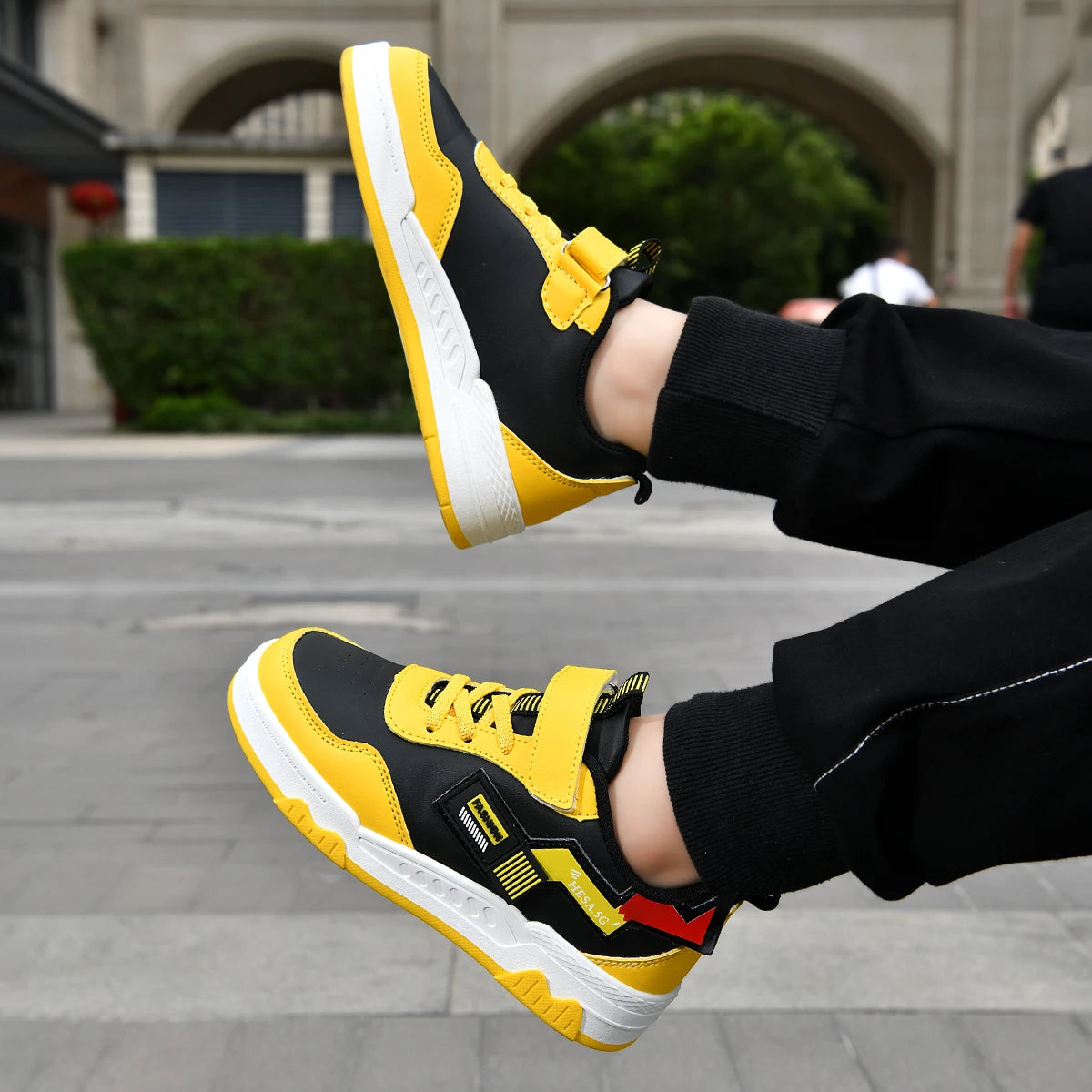 Kids Sneakers Cartoon Casual Shoes Boys Comfortable Sports Shoes Outdoor Nonslip Tennis Shoes Children Lightweight Running Shoes