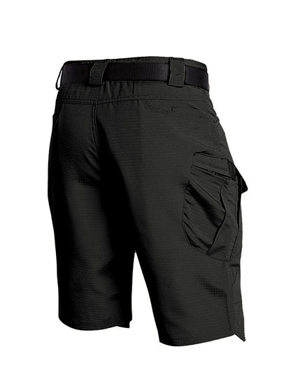 Tactical Camo Shorts - Men's Cargo Shorts With Multiple Pockets, Knee Length