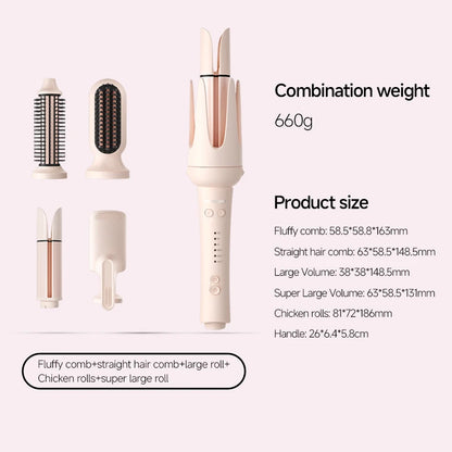 Automatic Hair Curler - 32mm Ceramic Hair Roller With Timer & Anti-Scald Design