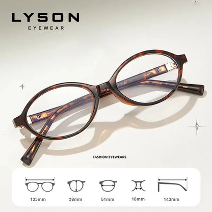 Oval Reading Glasses - Classic Oval Frames With Photochromic Lenses For Women Small Frames