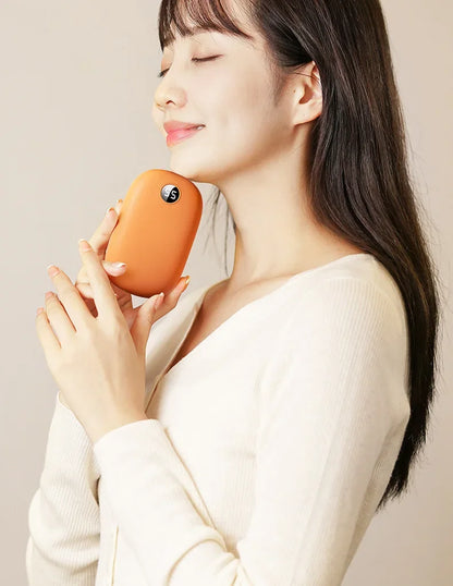 10000mAh Portable Hand Warmer USB Rechargeable 2-In-1 Power Bank Winter Electric Heater Warmer For Cold Weather