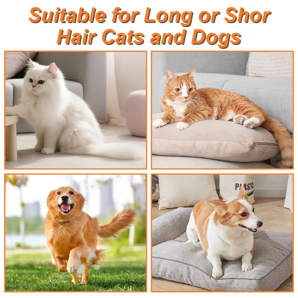 Cat Dog Pet Spray Massage Brush One Button Steam Spray Folding Rotatable Floating Hair Bath Hair Removal Brush Comb#pet cleaning tools
