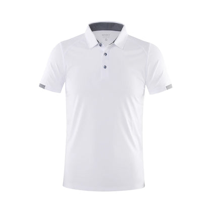 Men's Quick-Dry Polo Shirt – Breathable Golf & Sports Jersey (8 Colors)