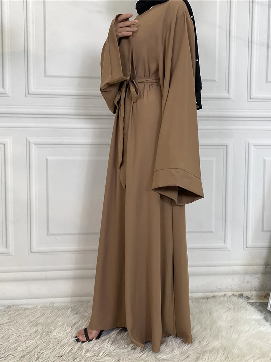 Modest Abaya Dress Ramadan Kaftan For Women | Elegant Muslim Maxi Robe