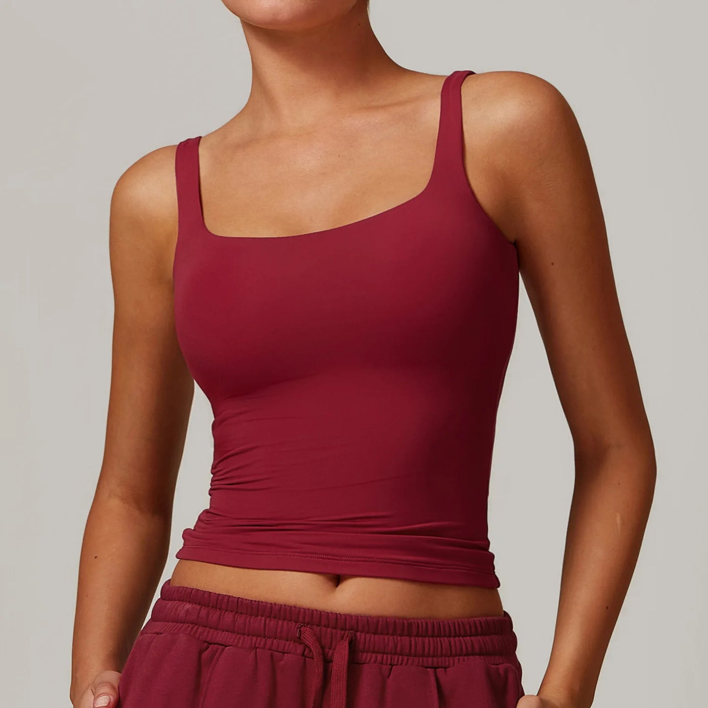 Women's Workout Tank – Breathable Yoga Tank Top | Quick Dry Running Tight Top