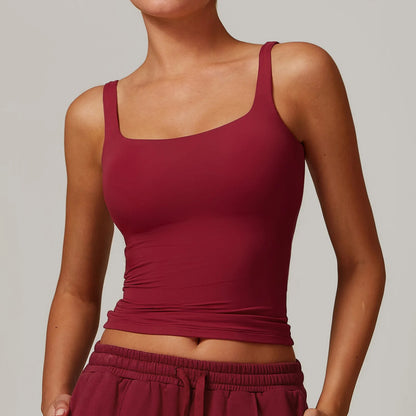 Women's Workout Tank – Breathable Yoga Tank Top | Quick Dry Running Tight Top