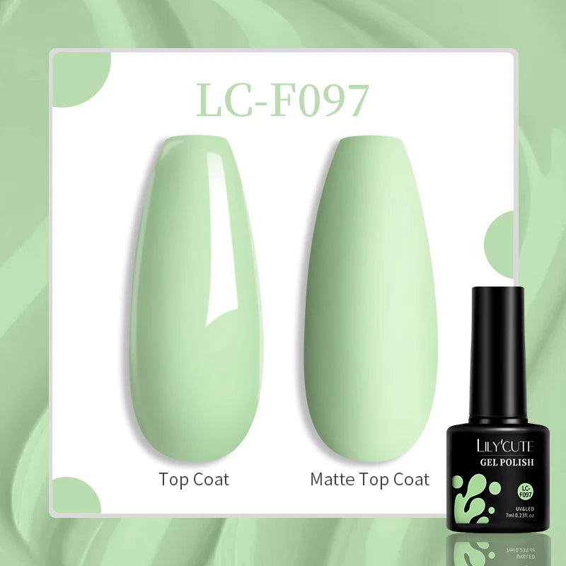 Gel Nail Polish - LILYCUTE UV Gel Varnish 7ML | Soak Off, Long Lasting Colors
