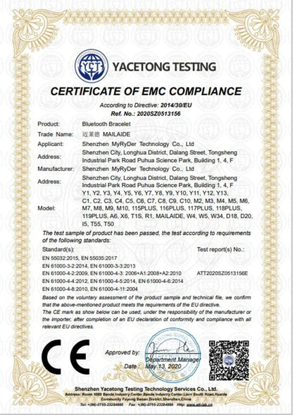 Lenovo Smart Bracelet C1 Plus Bluetooth Fitness Tracker Sports Step Counting Heart Rate Blood Pressure Monitor Waterproof Unisex