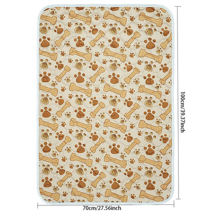BIAI Winter New non-slip Mat for Pets Waterproof Dog Pee Pad Breathable Cat Mat Washable Pet Diaper Pad High Absorbent Pet Mat