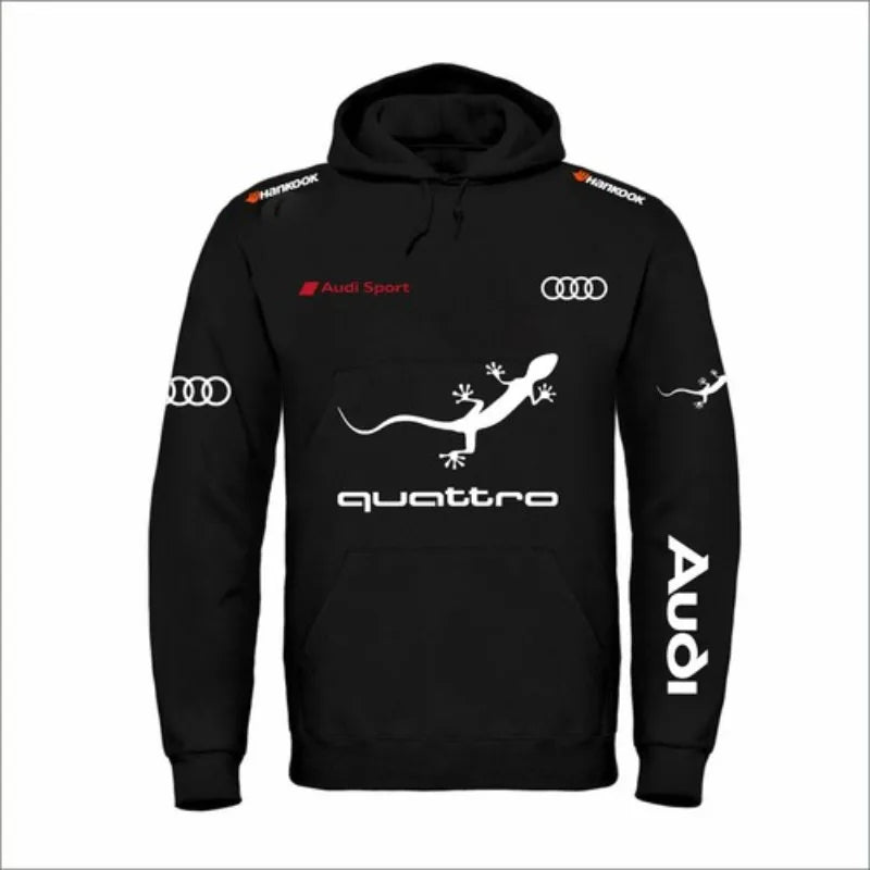 Audi S-line Sports Shirt Autumn and Winter New Men's Hoodie Suitable for Both Men and Women Street Wear