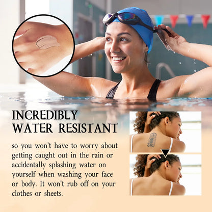 Body Concealer Cream Waterproof Full Coverage Professional Tattoos Covering Birthmarks Stretch Makeup Beauty Glides on Smoothly