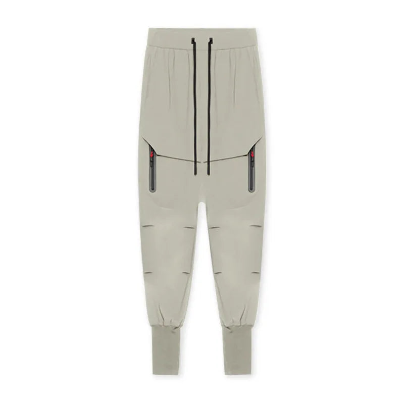 2025 New Men's Cargo Pants Summer Thin Loose Quick-Drying Elastic Leggings Running Training Sweatpants Casual Trend Trousers