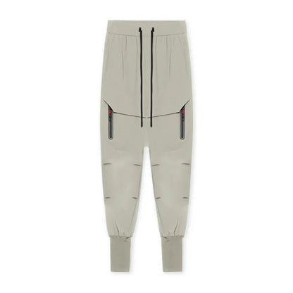 2025 New Men's Cargo Pants Summer Thin Loose Quick-Drying Elastic Leggings Running Training Sweatpants Casual Trend Trousers